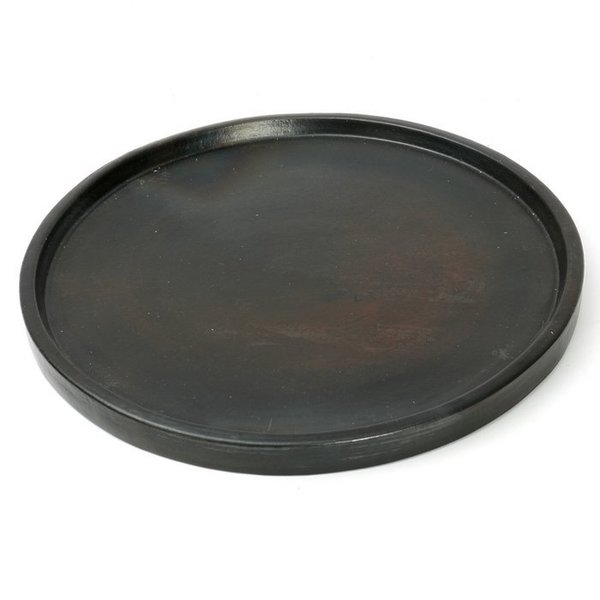 The Terracotta Burned Plate - Zwart - L